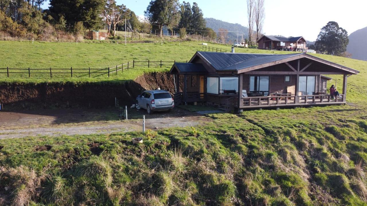 Cabanas Mirador Población Lago Ranco エクステリア 写真