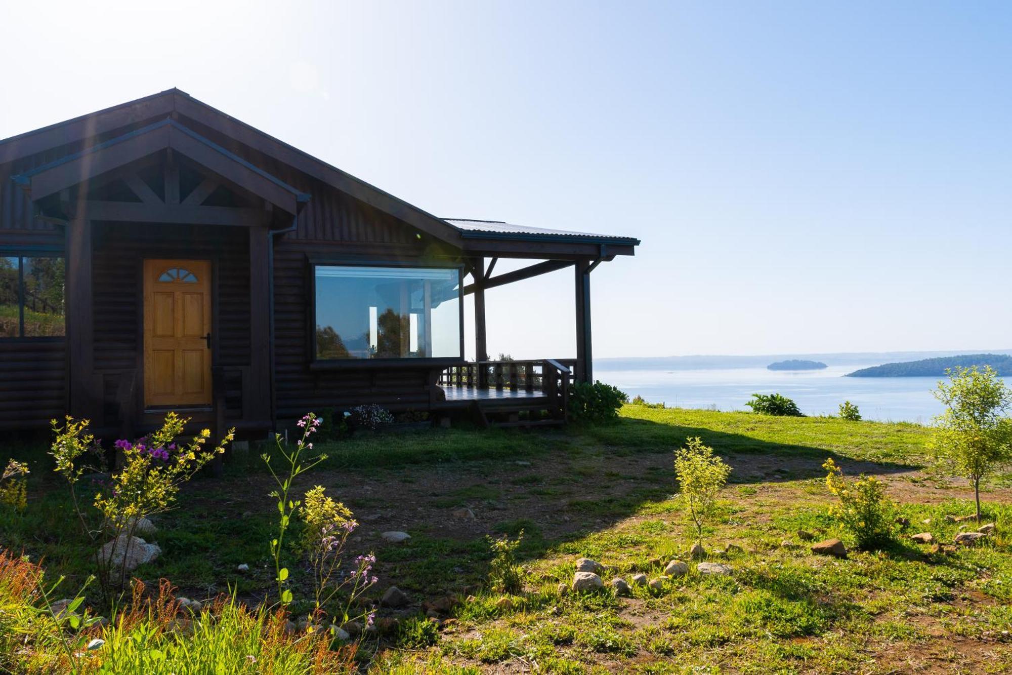 Cabanas Mirador Población Lago Ranco エクステリア 写真