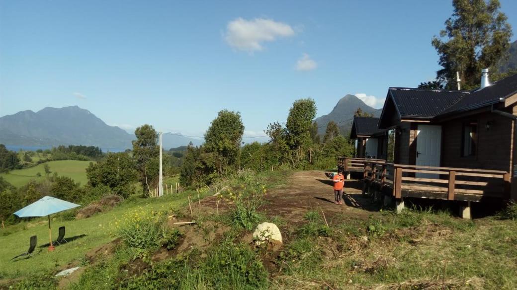 Cabanas Mirador Población Lago Ranco エクステリア 写真